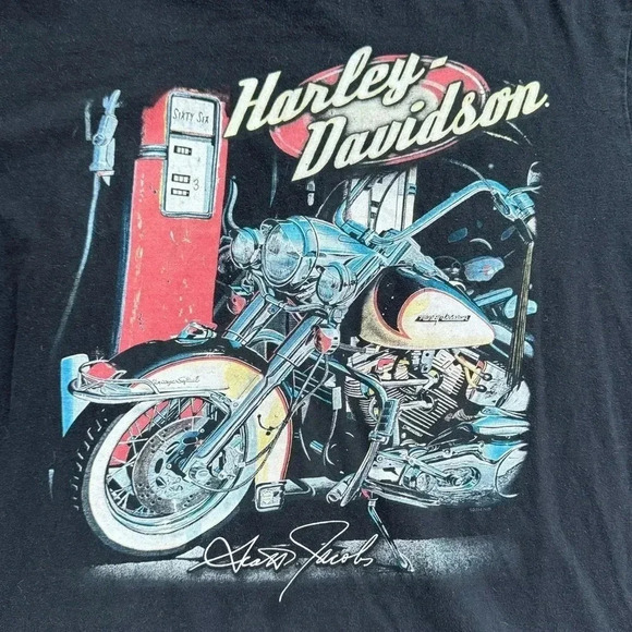 Limited Edition Scott Jacobs Harley Davidson Motorcycles Shirt Mens L - Picture 2 of 5